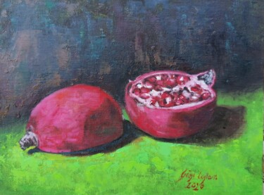 Painting titled "Melagrana" by Giosi Costan, Original Artwork, Oil