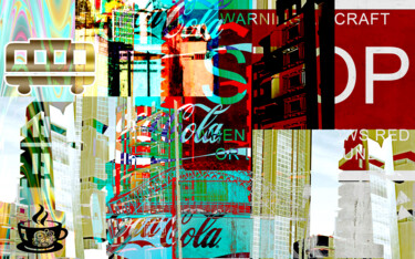Digitale Kunst mit dem Titel "manifesto" von Giovanna Crescenzi, Original-Kunstwerk, Fotomontage
