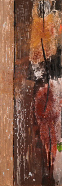 Pintura titulada "Epices d'automne" por Giovanna Grillo, Obra de arte original, Acrílico Montado en Bastidor de camilla de m…