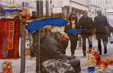 Collages titled "Keep It Real" by Giovanni Enrico Morassutti, Original Artwork, Collages