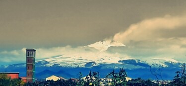 Photographie intitulée "Etna" par Giovanni Greco, Œuvre d'art originale, Photographie numérique