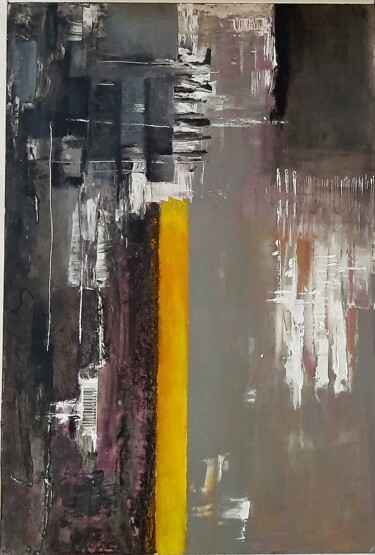 Schilderij getiteld "Continuum##memorie" door Giovanni Greco, Origineel Kunstwerk, Glazuur