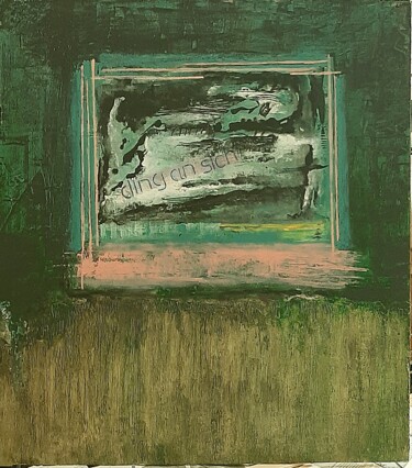 Картина под названием "Interno interattivo…" - Giovanni Greco, Подлинное произведение искусства, Эмаль