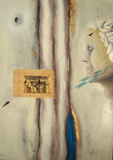 Картина под названием "La nuova alba" - Giovanni Greco, Подлинное произведение искусства, Другой