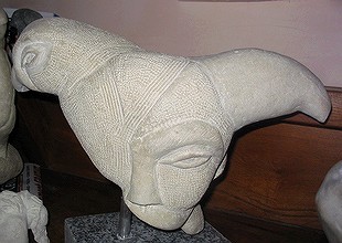 Sculpture intitulée "le joker" par Giovanni Giambra, Œuvre d'art originale