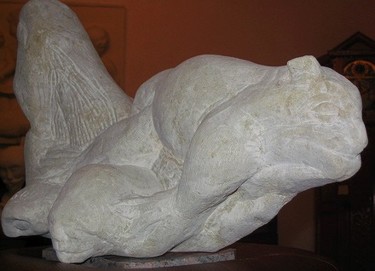 Sculpture titled "protection" by Giovanni Giambra, Original Artwork