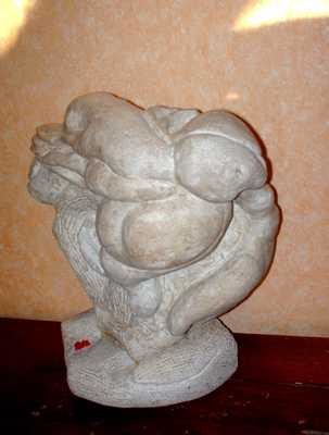 Sculpture intitulée "le baiser" par Giovanni Giambra, Œuvre d'art originale
