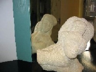Sculpture intitulée "reve d'une mère" par Giovanni Giambra, Œuvre d'art originale