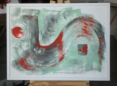 Peinture intitulée "l'ouragan" par Giovanni Giambra, Œuvre d'art originale