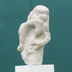 Sculpture titled "Pompeï" by Giovanni Giambra, Original Artwork, Stone