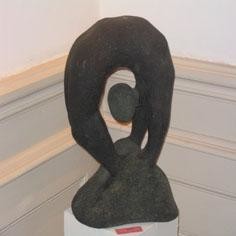 Sculpture titled "Pont" by Giovanni Giambra, Original Artwork, Stone