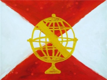 Peinture intitulée "Bandeira Pessoal de…" par Giov. D' And., Œuvre d'art originale