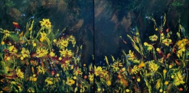 Painting titled "Flores da Montanha…" by Giov. D' And., Original Artwork
