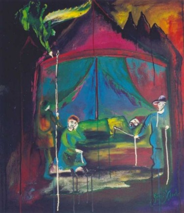 Pintura titulada "Il Sogno di Constan…" por Giov. D' And., Obra de arte original