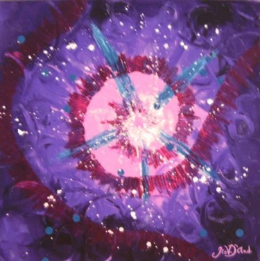 Painting titled "Os Gases Violetas d…" by Giov. D' And., Original Artwork