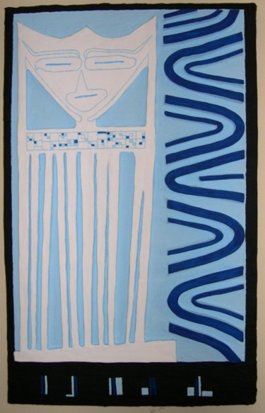 Painting titled "Amfora" by Bag, Original Artwork
