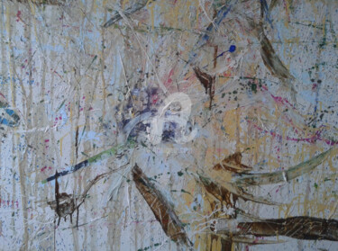 Pittura intitolato "le nostre idee camm…" da G. Botta, Opera d'arte originale, Altro