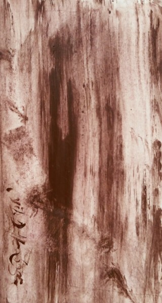 Картина под названием "Dames" - Gisèle Dalla Longa, Подлинное произведение искусства, Акрил Установлен на Деревянная панель