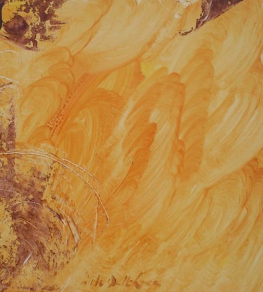 Peinture intitulée "Ascensionnel 085C" par Gisèle Dalla Longa, Œuvre d'art originale, Acrylique Monté sur Panneau de bois
