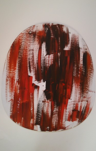 Malerei mit dem Titel "Orgue" von Gisèle Dalla Longa, Original-Kunstwerk, Acryl Auf Holzplatte montiert