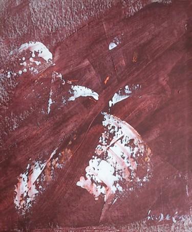 Pittura intitolato "Sans Titre  965B" da Gisèle Dalla Longa, Opera d'arte originale, Acrilico Montato su Pannello di legno