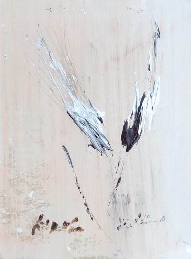 Pintura titulada "Eclats  847C" por Gisèle Dalla Longa, Obra de arte original, Acrílico Montado en Panel de madera