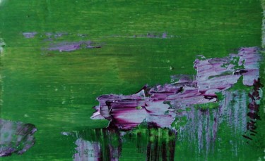 Картина под названием "Pointe" - Gisèle Dalla Longa, Подлинное произведение искусства, Акрил Установлен на Деревянная панель