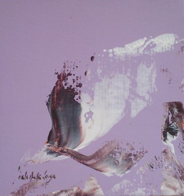 Peinture intitulée "Sans Titre 083C" par Gisèle Dalla Longa, Œuvre d'art originale, Acrylique Monté sur Panneau de bois