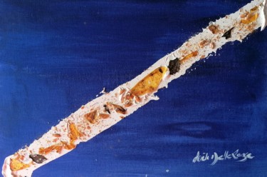 Mémoire 2 Peinture intitulée "Mémoire 2" par Gisèle Dalla Longa, Œuvre d'art originale, Huile