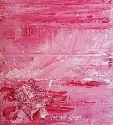 Pintura intitulada "Rosée" por Gisèle Dalla Longa, Obras de arte originais, Acrílico Montado em Cartão