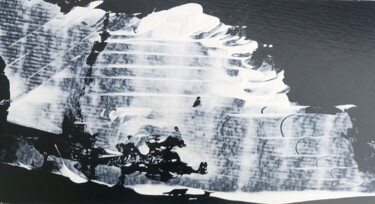 "Sans Titre 725C" başlıklı Tablo Gisèle Dalla Longa tarafından, Orijinal sanat, Akrilik Ahşap panel üzerine monte edilmiş