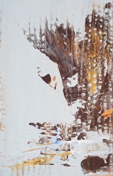 Картина под названием "Sphinx" - Gisèle Dalla Longa, Подлинное произведение искусства, Акрил Установлен на Деревянная панель