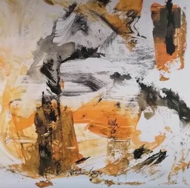 Pittura intitolato "Communication" da Gisèle Dalla Longa, Opera d'arte originale, Acrilico