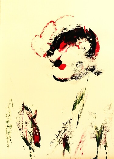 Картина под названием "De saison" - Gisèle Dalla Longa, Подлинное произведение искусства, Акрил