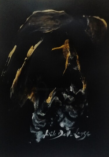 Peinture intitulée "Céleste II" par Gisèle Dalla Longa, Œuvre d'art originale, Acrylique