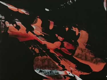 Картина под названием "Force I" - Gisèle Dalla Longa, Подлинное произведение искусства, Акрил