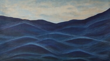 Painting titled "Deep Sea" by Gitika Singh, Original Artwork, Acrylic