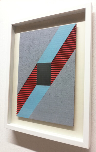 Painting titled "A4-001" by Giulio Gavioli, Original Artwork, Acrylic Mounted on Other rigid panel