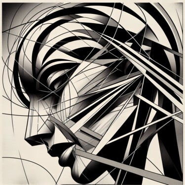 Arte digitale intitolato "Tristezza" da Giuseppe Cristadoro, Opera d'arte originale, Immagine generata dall'IA