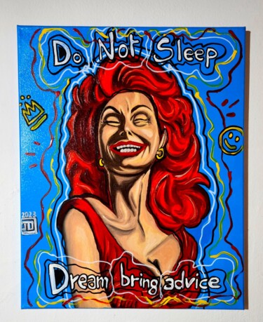 Painting titled "Dream" by Giuseppe D’Alessandro (JD), Original Artwork, Oil Mounted on Wood Panel