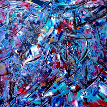 Painting titled "ANTICO STARGATE" by Giuseppe Grieco (EditorDreams), Original Artwork, Acrylic