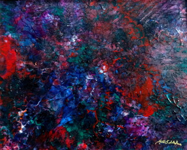 Painting titled "L'IMPRONTA DELL'ALT…" by Giuseppe Grieco (EditorDreams), Original Artwork, Acrylic