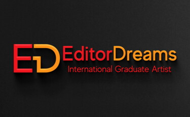 Arts numériques intitulée "EDITORDREAMS LOGO" par Giuseppe Grieco (EditorDreams), Œuvre d'art originale, Travail numérique 2D