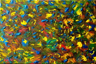 Painting titled "PETALI SURREASTRATTI" by Giuseppe Grieco (EditorDreams), Original Artwork, Acrylic