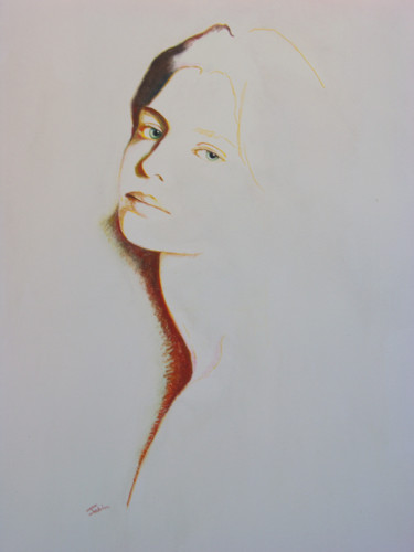 Evanescente Pittura intitolato "Evanescente" da Giuseppe Jobin Tanzi, Opera d'arte originale, Tempera