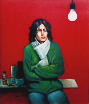 Pintura titulada "Non è Marco" por Giuseppe Jobin Tanzi, Obra de arte original, Oleo