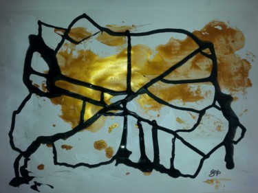 Painting titled "CAOS 29" by Gep, Original Artwork, Acrylic