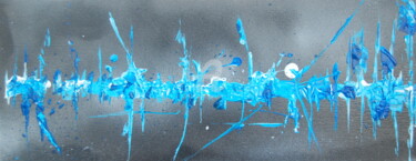 Peinture intitulée "Blue2" par Giuso, Œuvre d'art originale