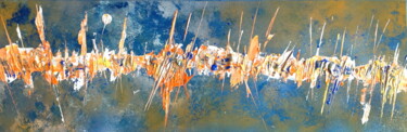 Peinture intitulée "vu du ciel" par Giuso, Œuvre d'art originale