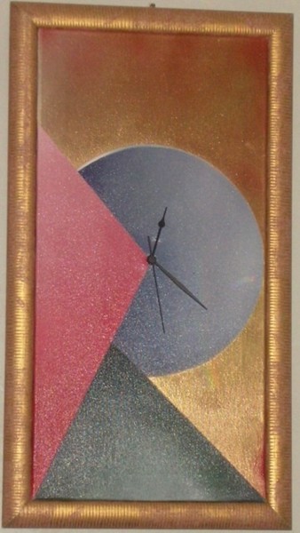 Pittura intitolato "orologio forme" da Giusy Valente, Opera d'arte originale